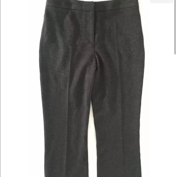 M Missoni | Womens Size 8 Gray Pants Straight Leg Flat Front Trouser Stretch - Picture 3 of 8